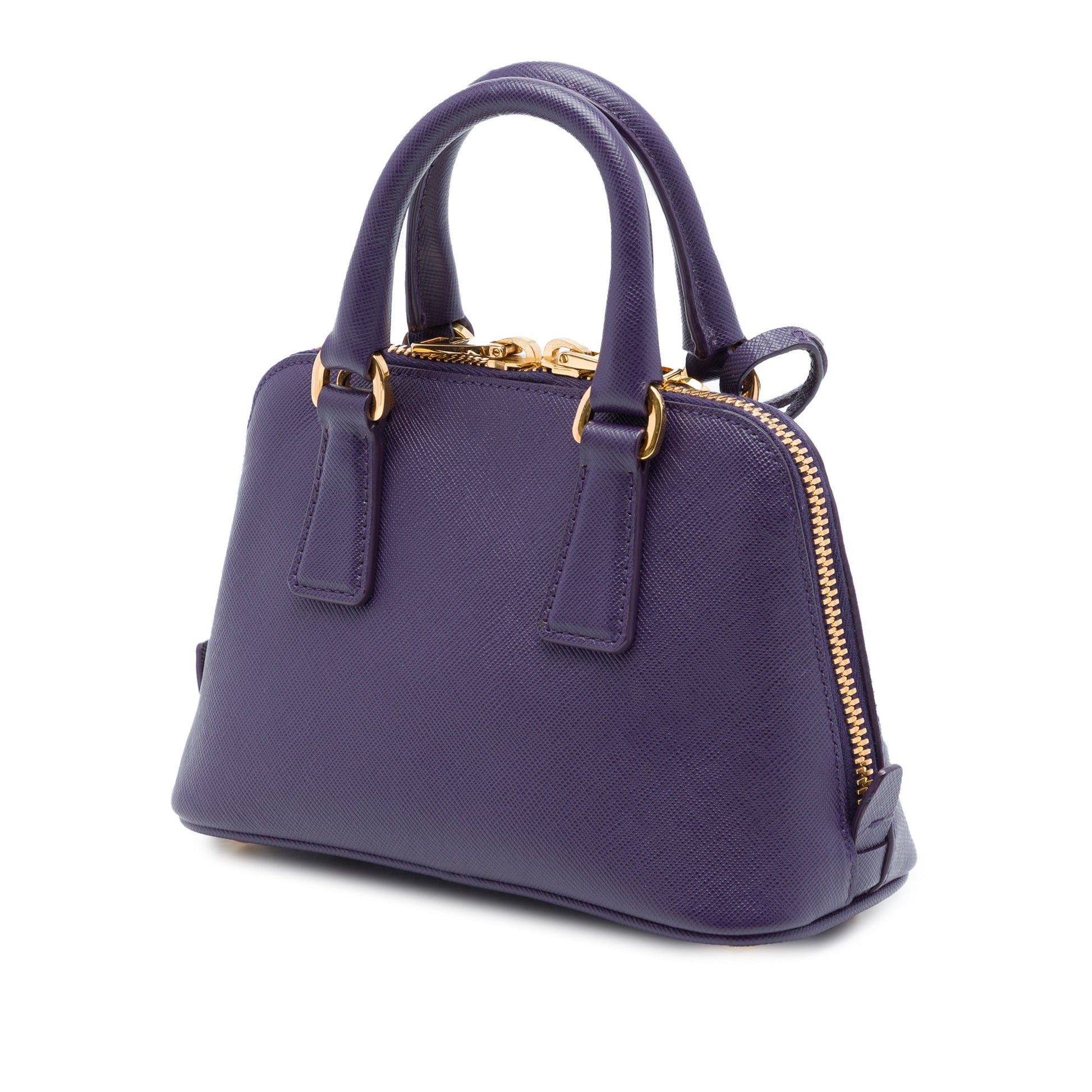 Prada Mini Saffiano Lux Promenade Satchel