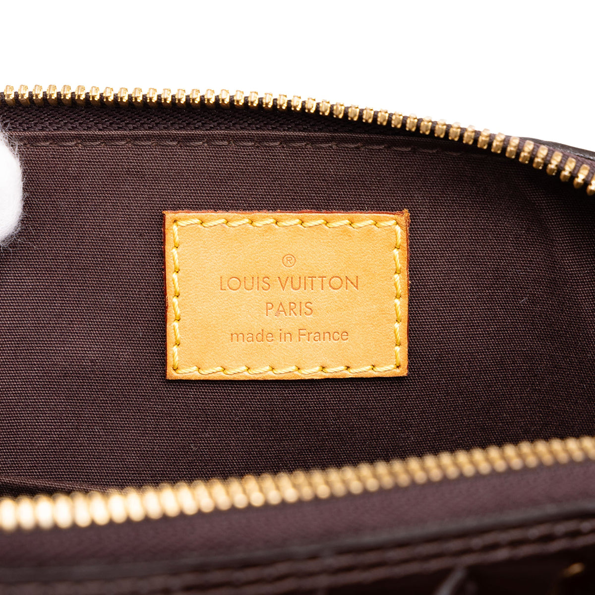 Louis Vuitton Monogram Vernis Alma BB — Purple
