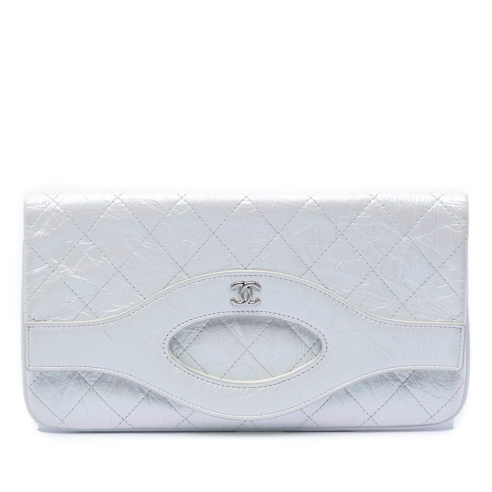 Chanel Iridescent Aged Calfskin 31 Clutch