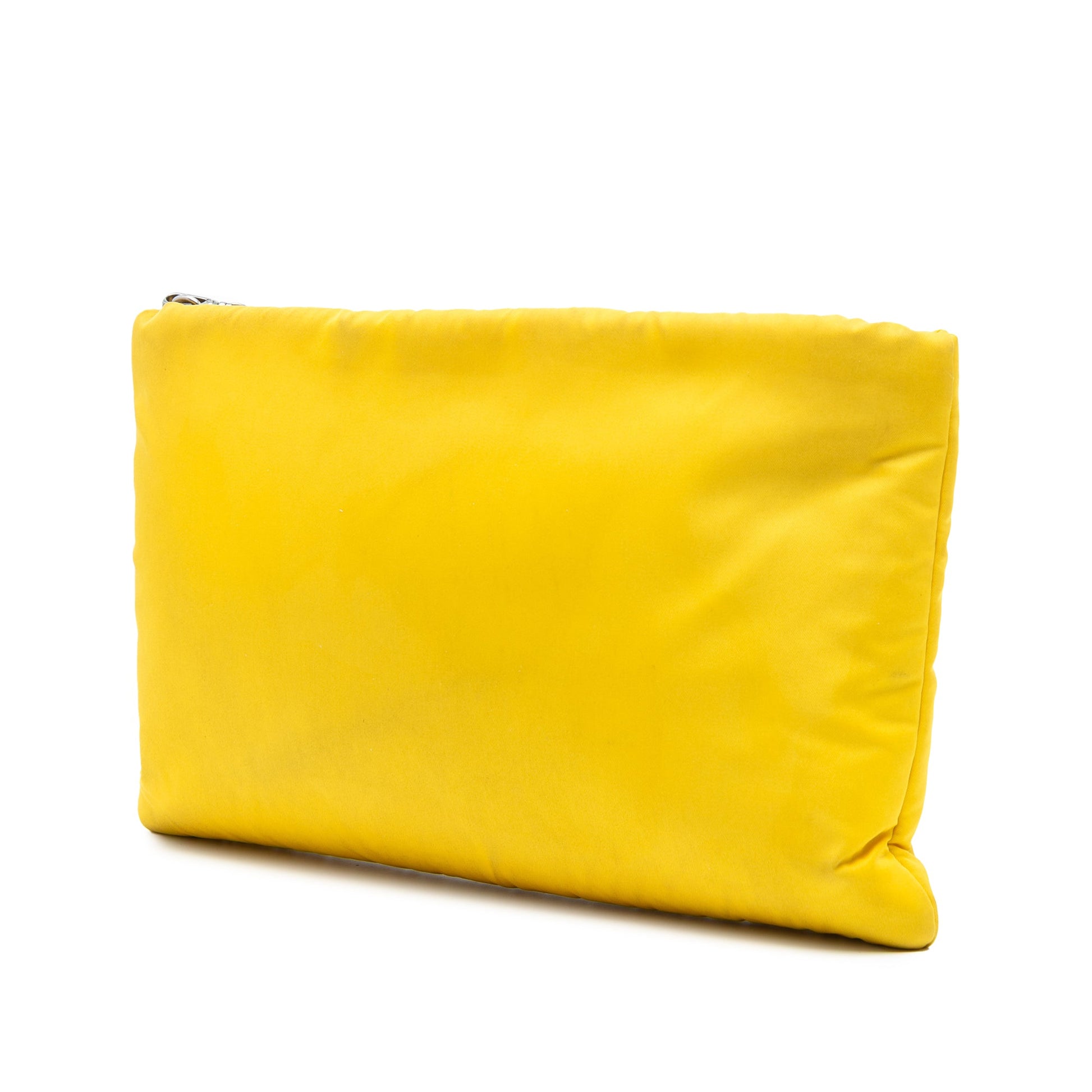 Prada Tessuto Fluo Clutch on Chain