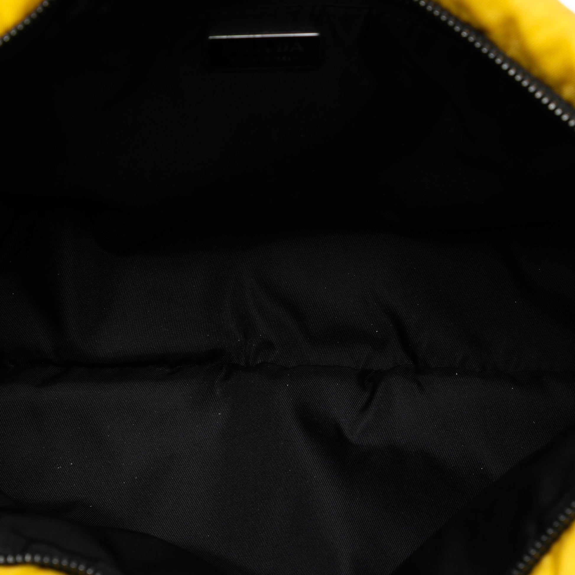 Prada Tessuto Fluo Clutch on Chain