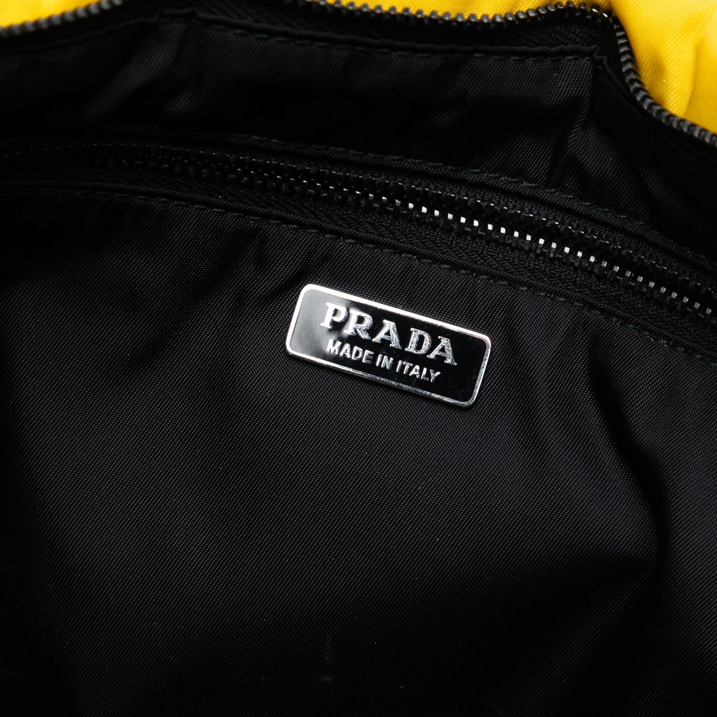 Prada Tessuto Fluo Clutch on Chain