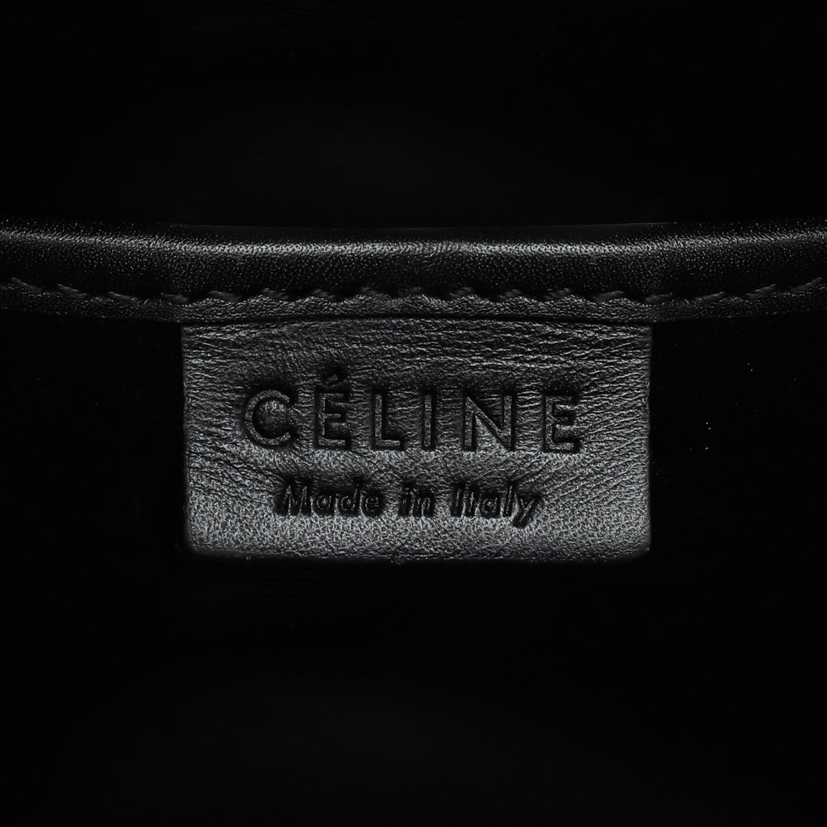 Celine Nano Tricolor Leather Luggage Tote