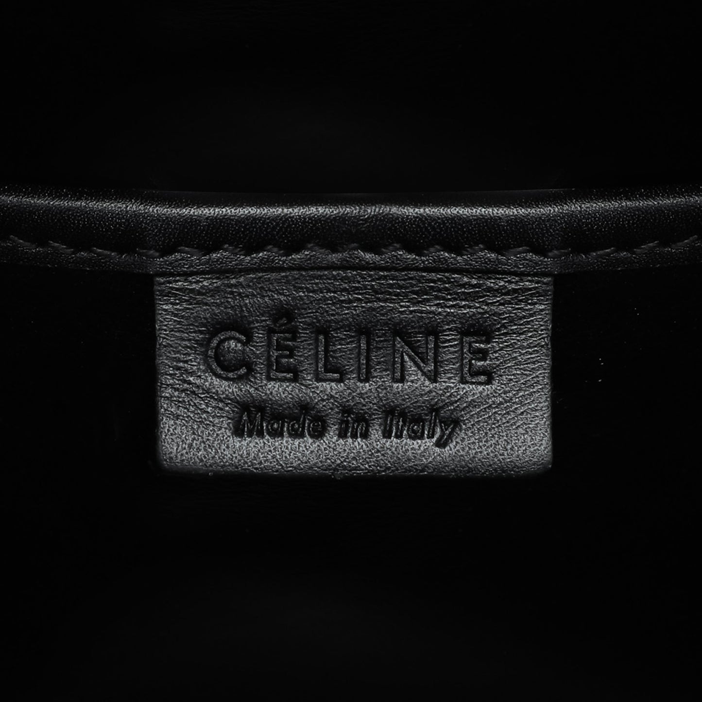 Celine Nano Tricolor Leather Luggage Tote