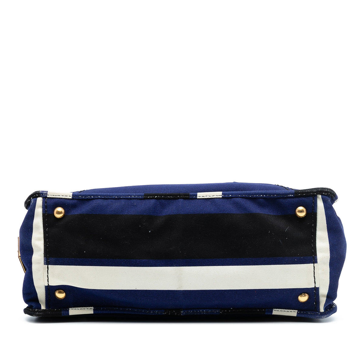 Prada Canvas Canapa Pattina Satchel