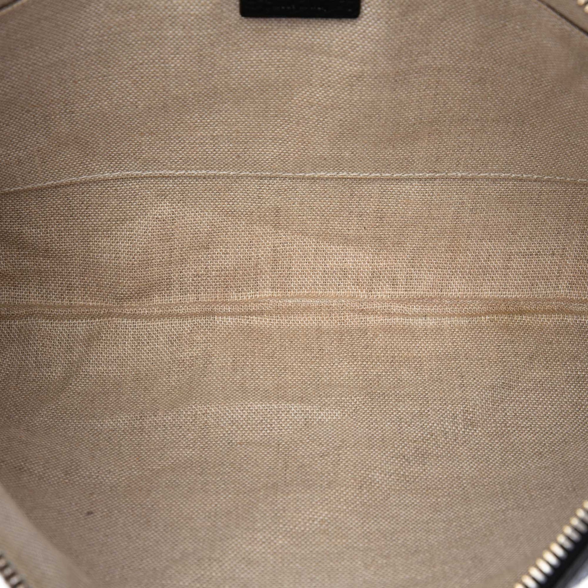 Gucci Calfskin Bamboo Tassel Clutch