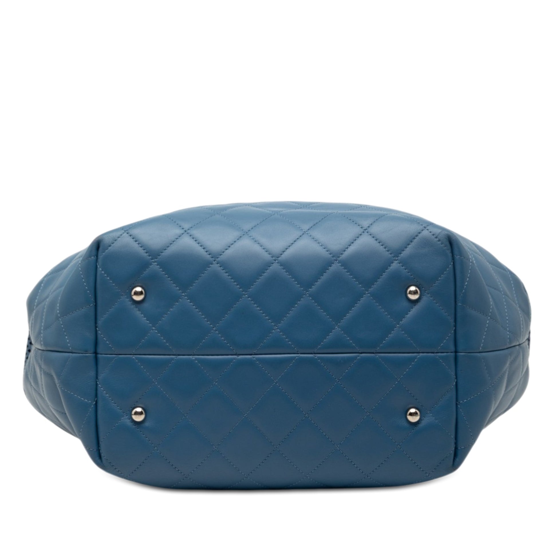 Perforated Calfskin Up In The Air North South Tote