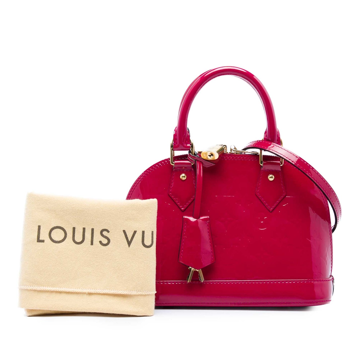 Louis Vuitton Monogram Vernis Alma BB