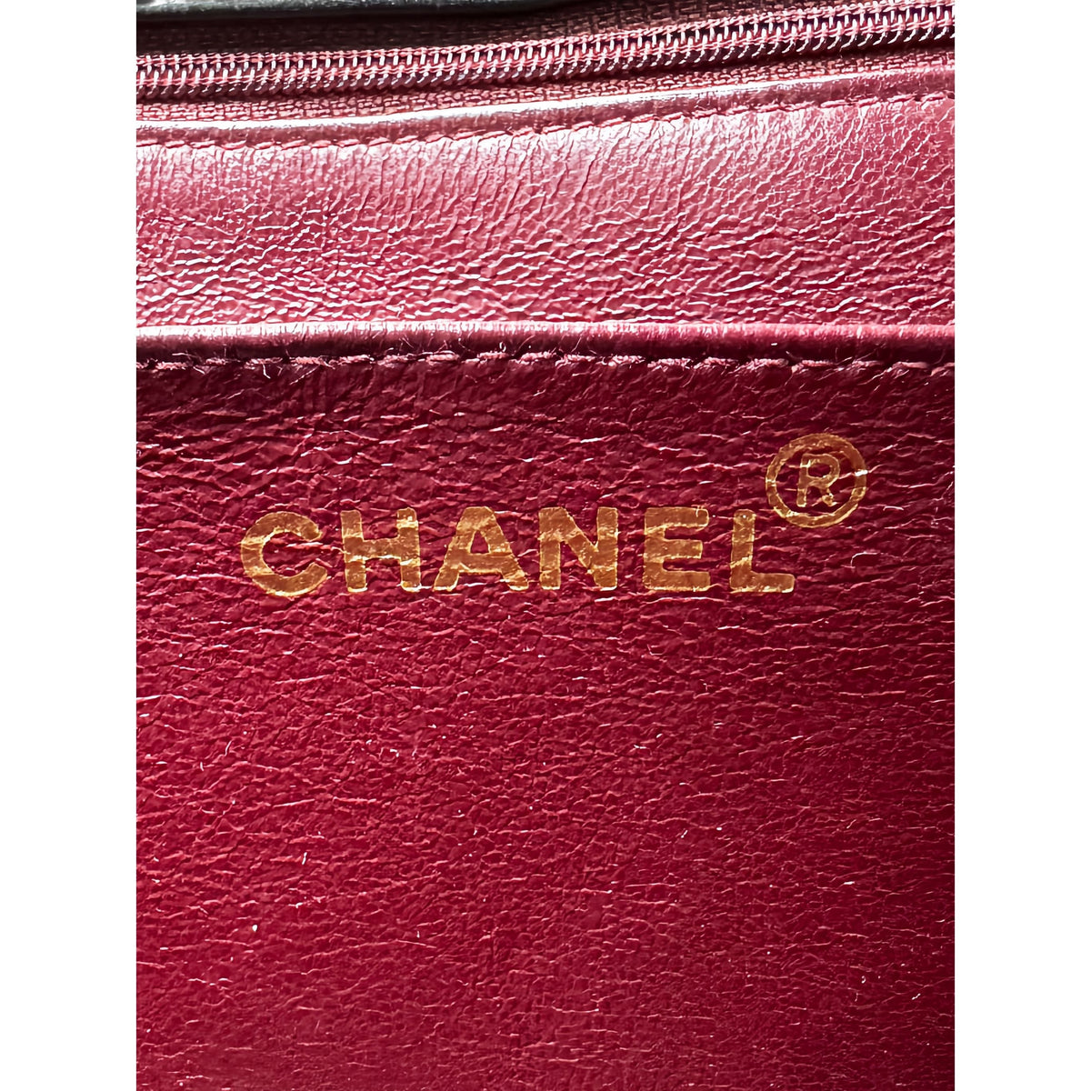 Chanel XL CC Quilted Lambskin Square Single Flap — Black