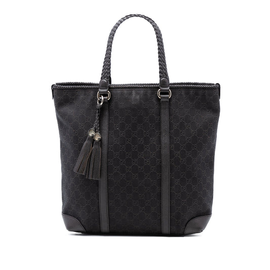 Large GG Denim Marrakech Tote