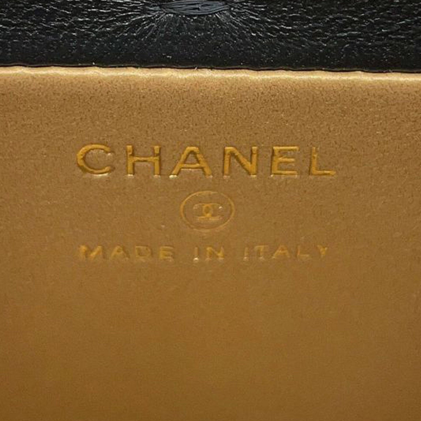Chanel Mini CC Quilted Lambskin Vanity Case with Chain