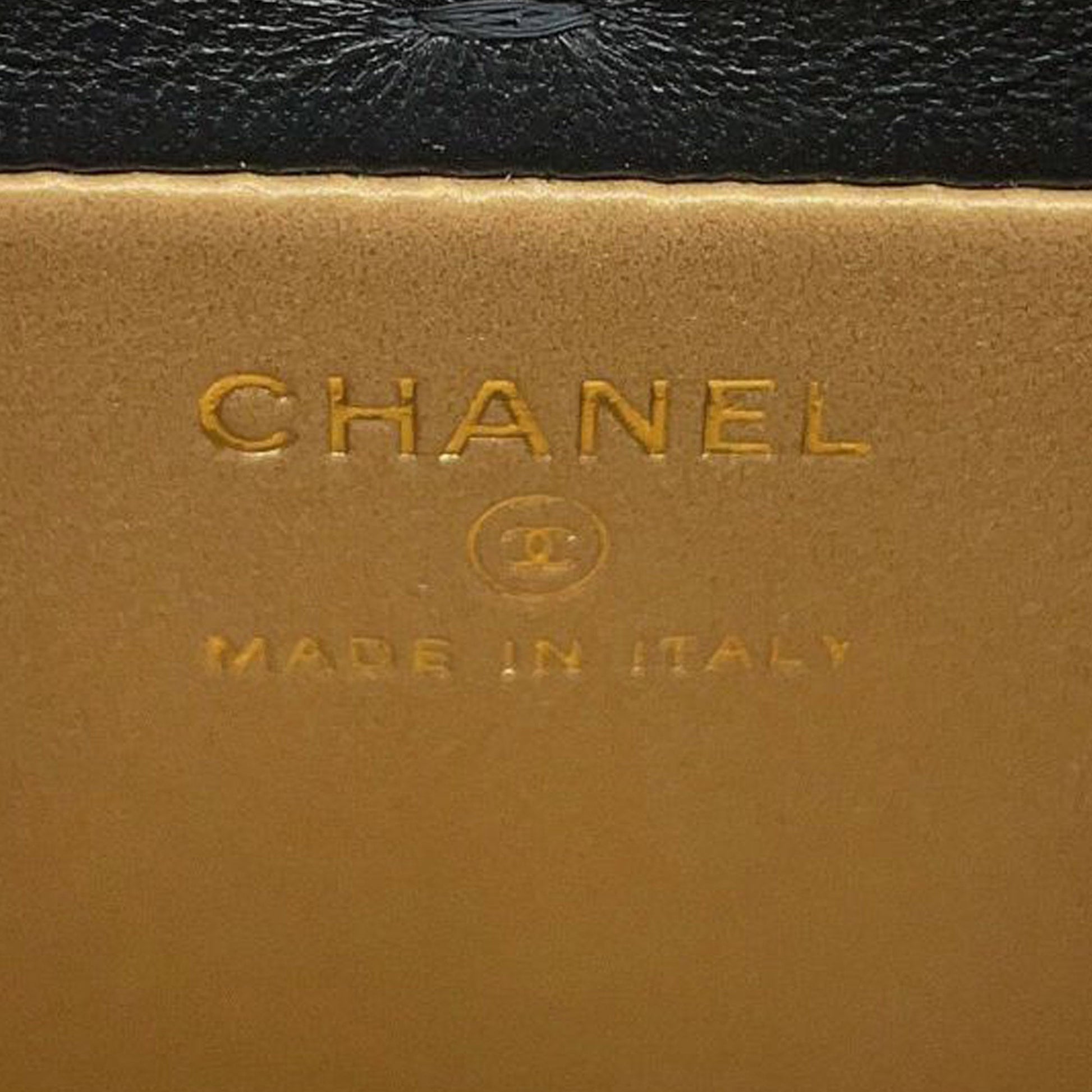 Chanel Mini CC Quilted Lambskin Vanity Case with Chain