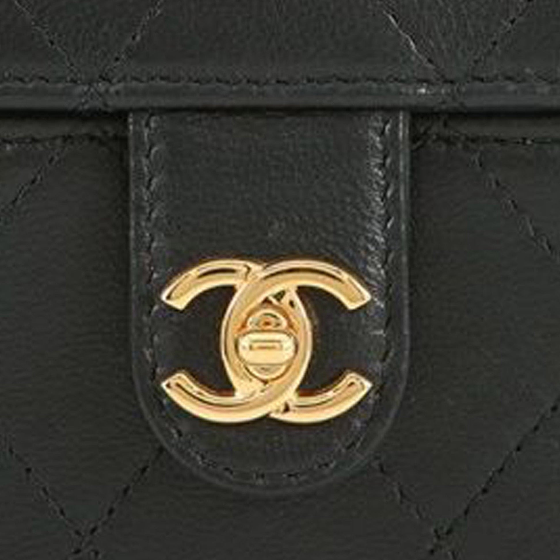 Chanel Mini CC Quilted Lambskin Vanity Case with Chain