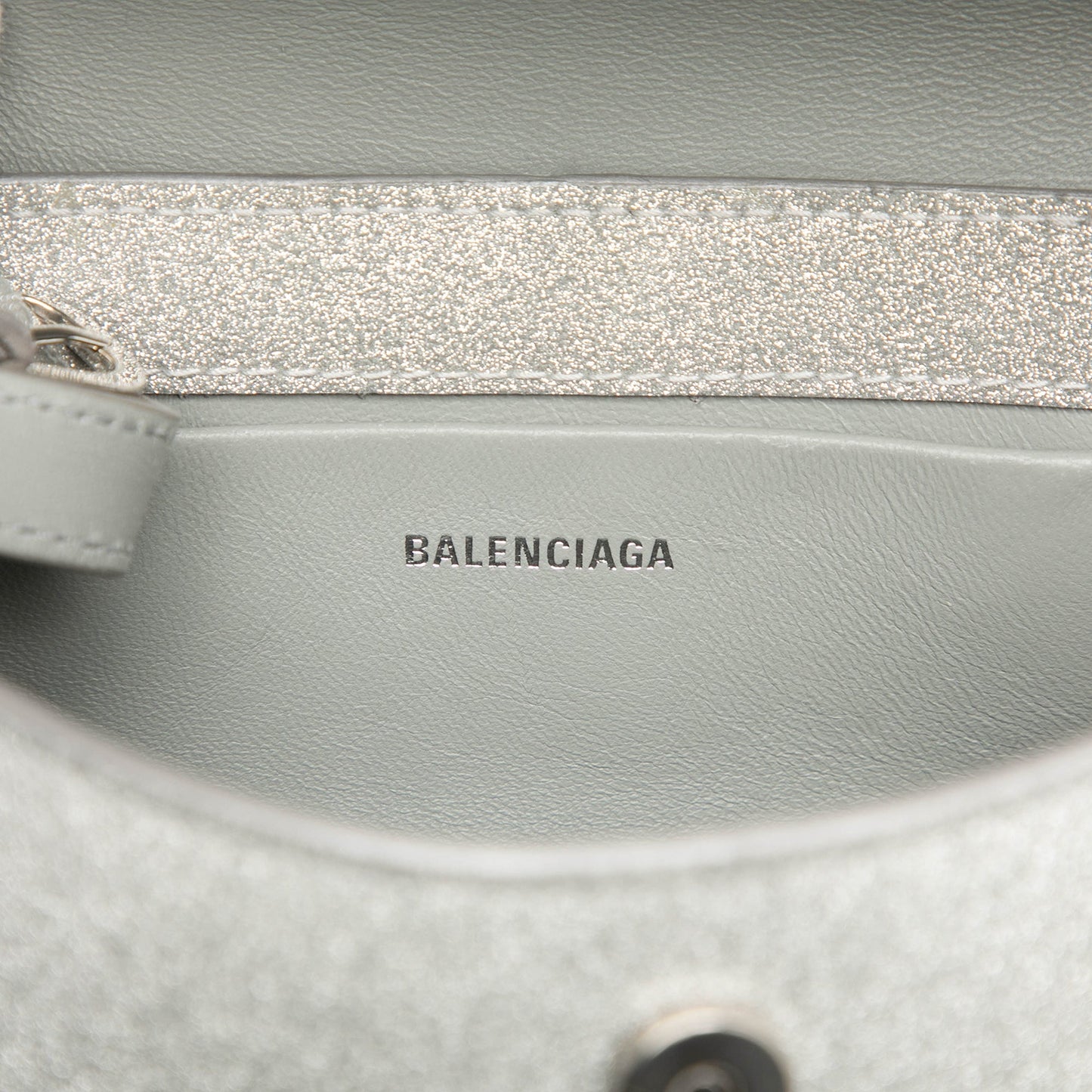 Balenciaga Small Glitter Fabric XX Flap