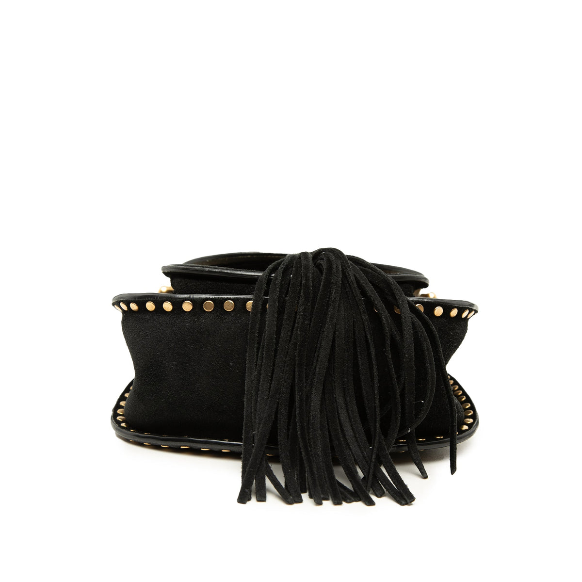 Chloé Small Suede Braided Hudson Crossbody