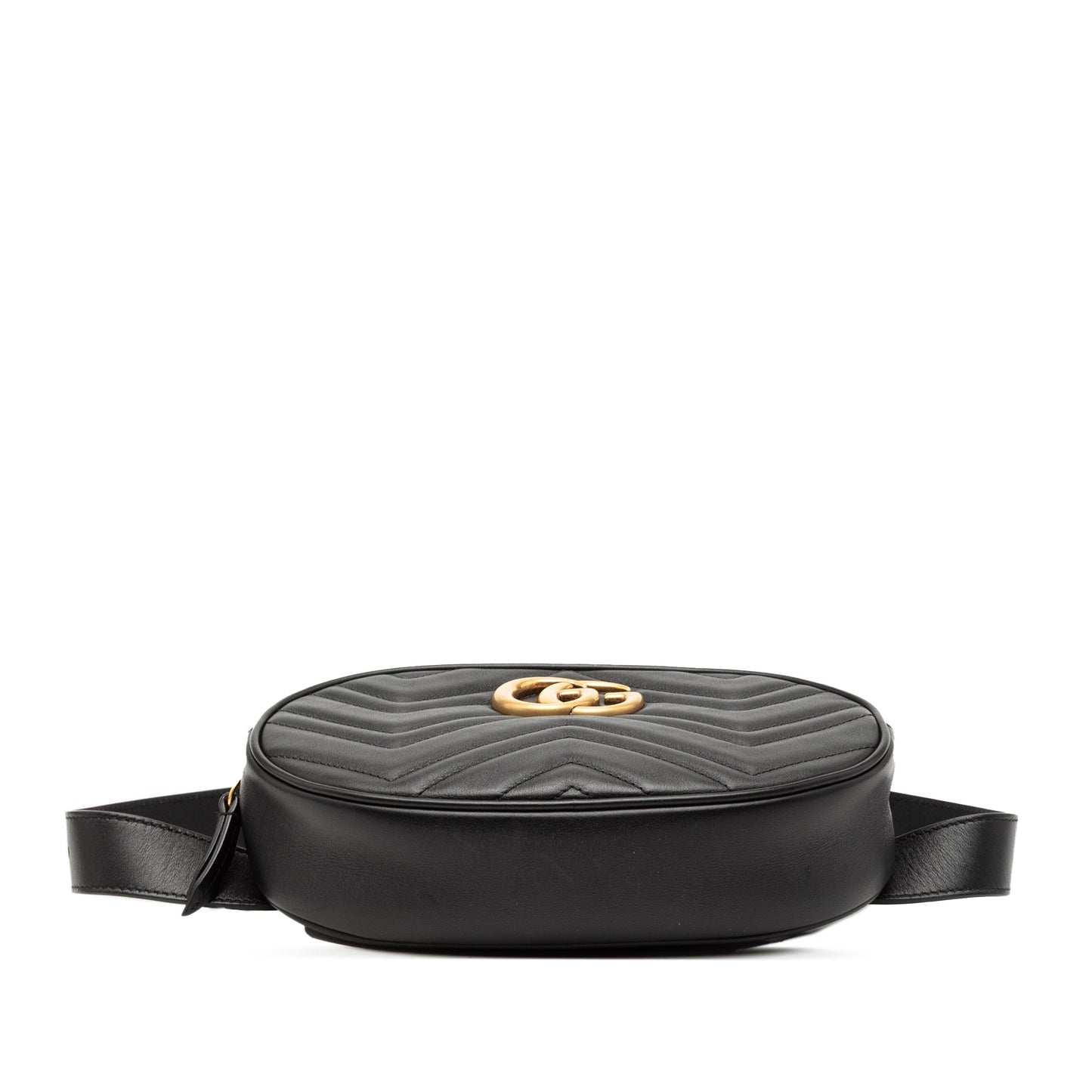 Gucci GG Marmont Matelasse Leather Belt Bag