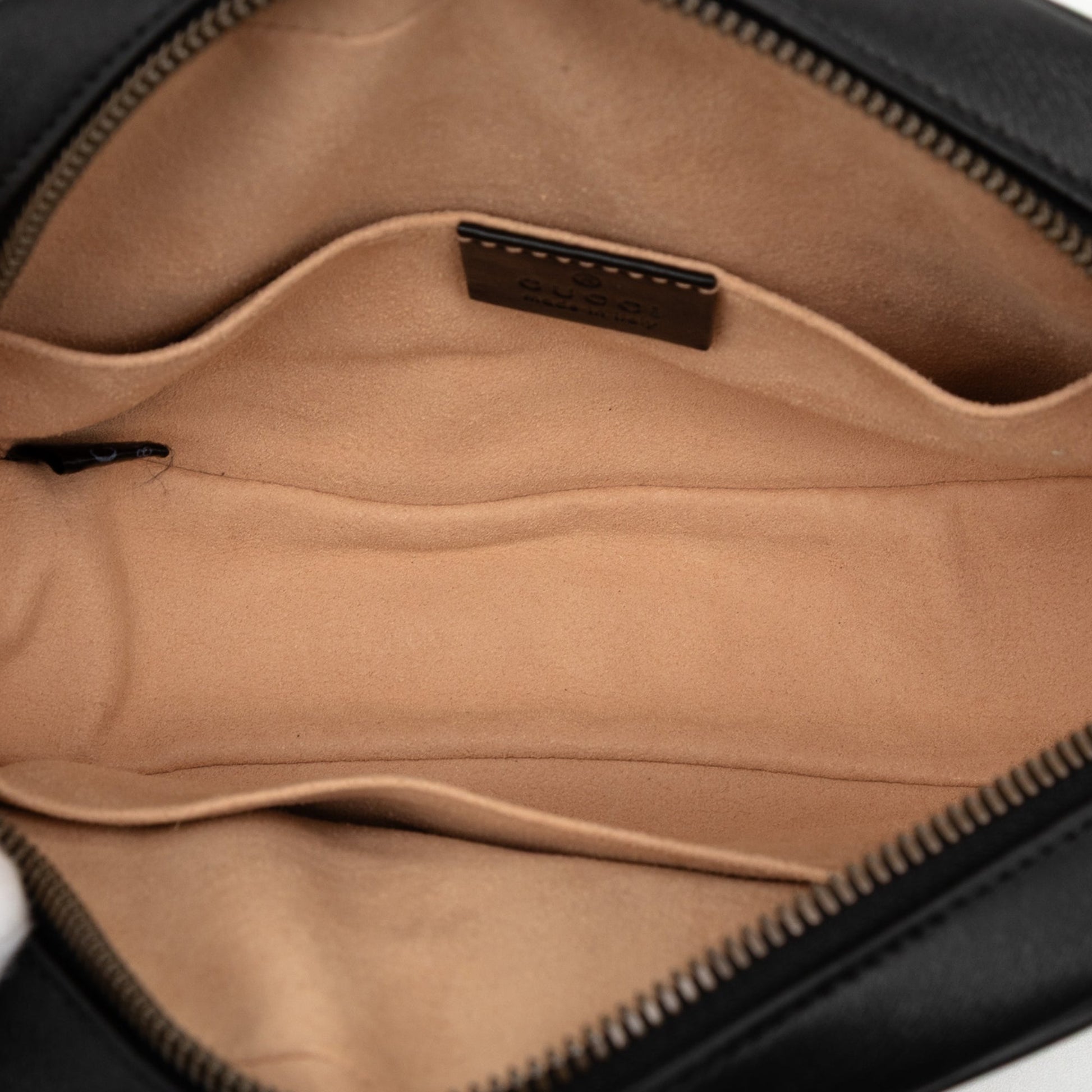 Gucci GG Marmont Matelasse Leather Belt Bag