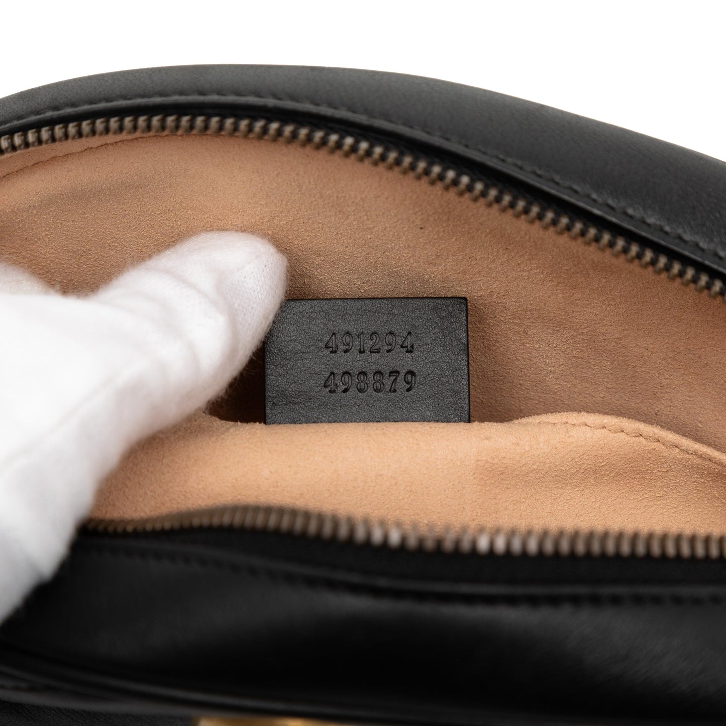 Gucci GG Marmont Matelasse Leather Belt Bag