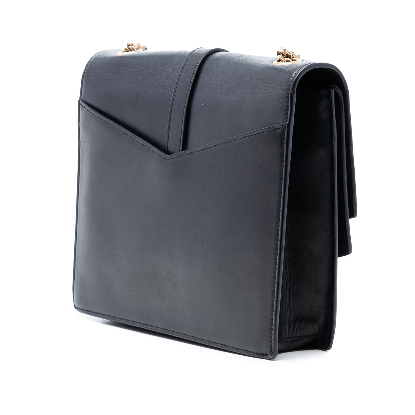 Saint Laurent Medium Leather Monogram Sulpice Crossbody