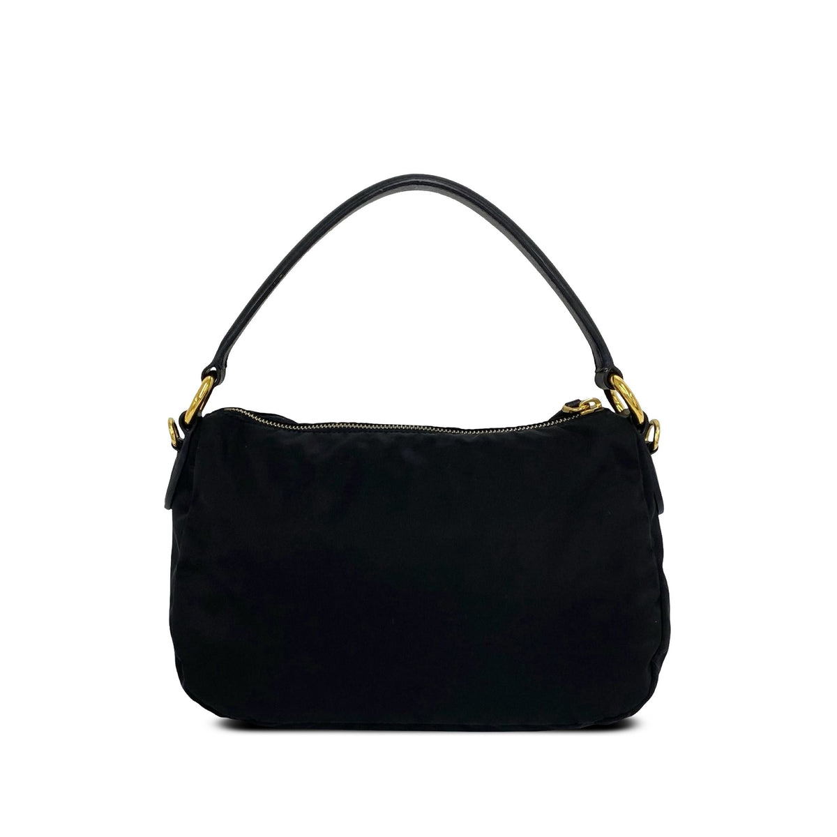 Prada Tessuto Satchel — Black