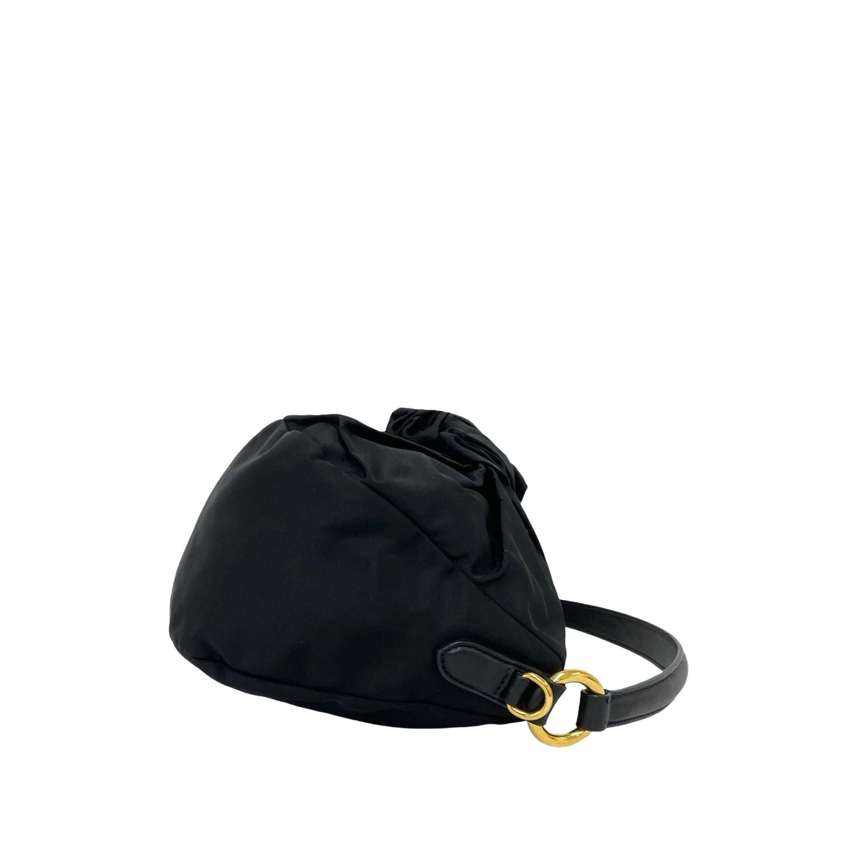 Prada Tessuto Satchel — Black