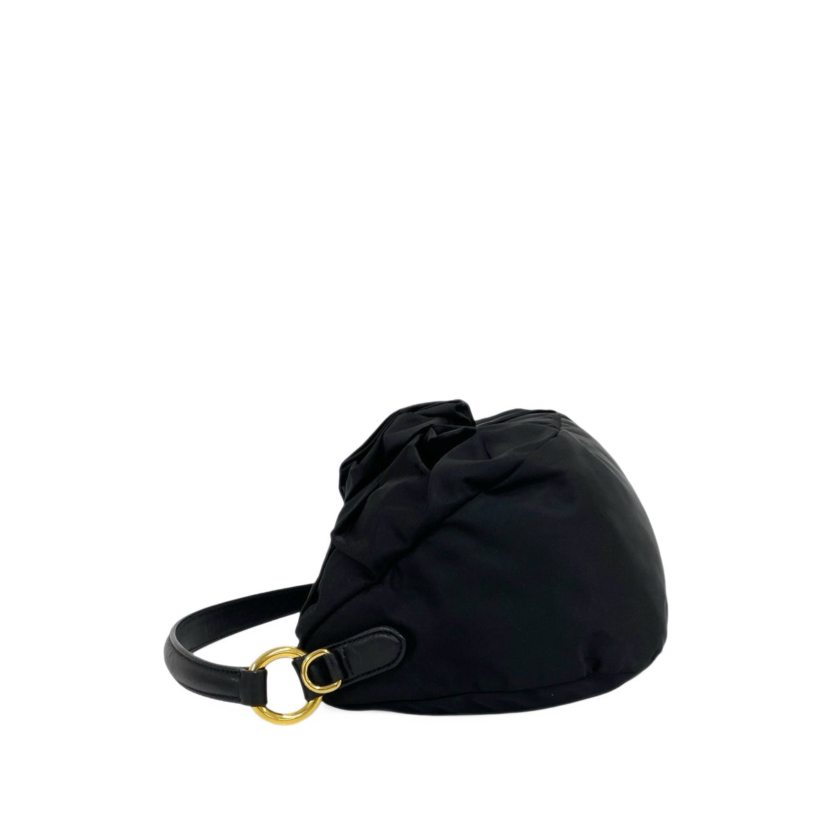 Prada Tessuto Satchel — Black