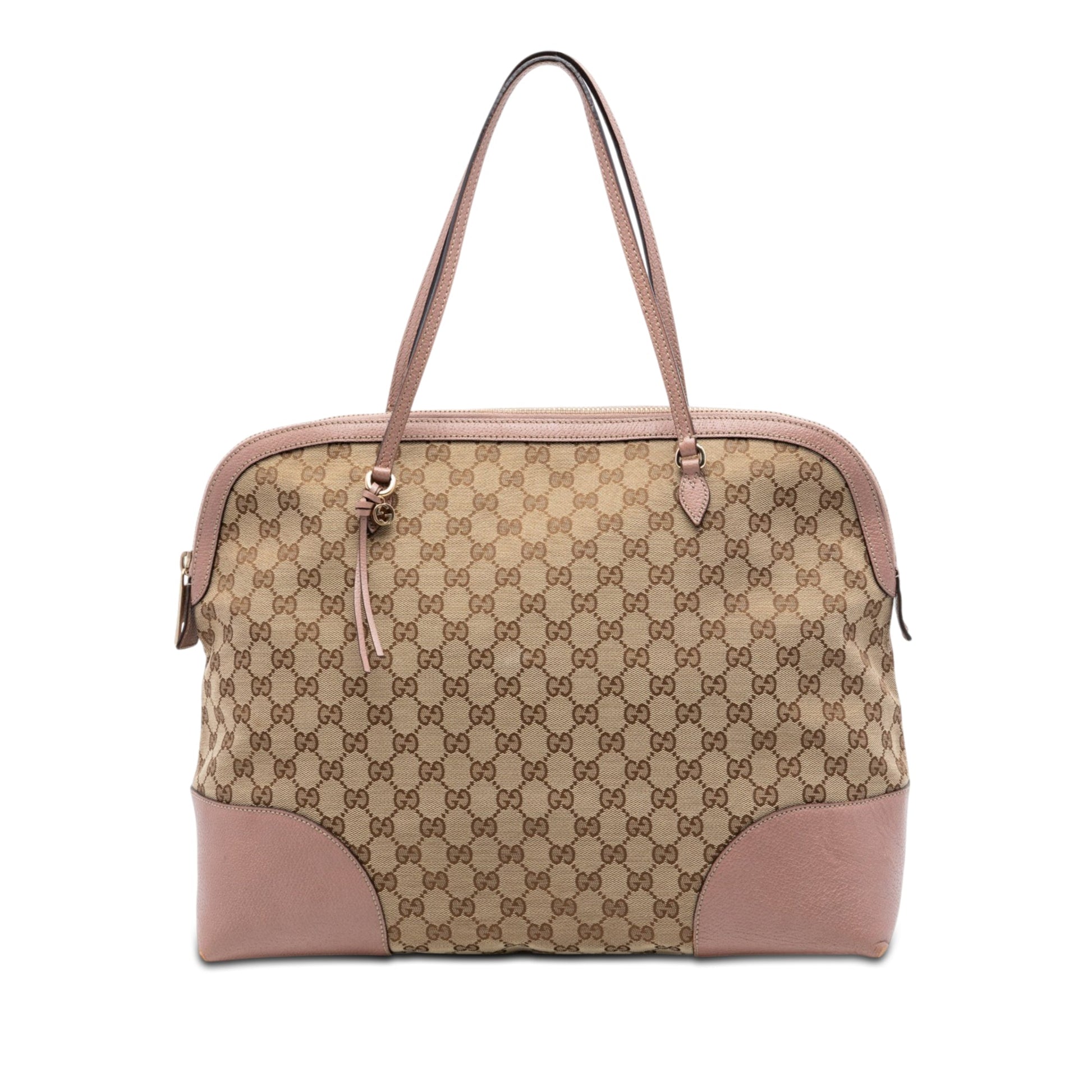 Gucci Large GG Canvas Bree Dome Tote