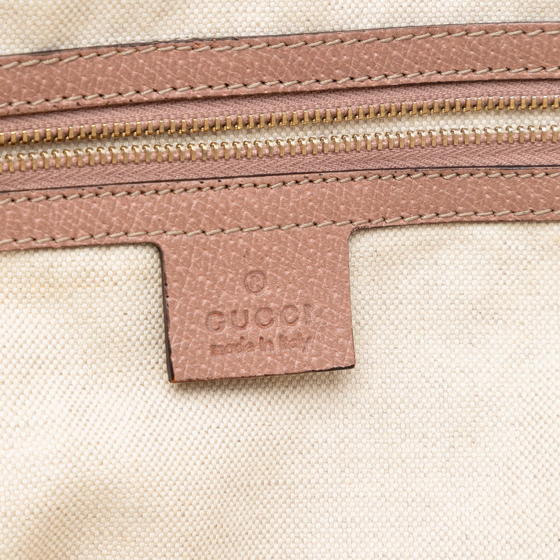 Gucci Large GG Canvas Bree Dome Tote