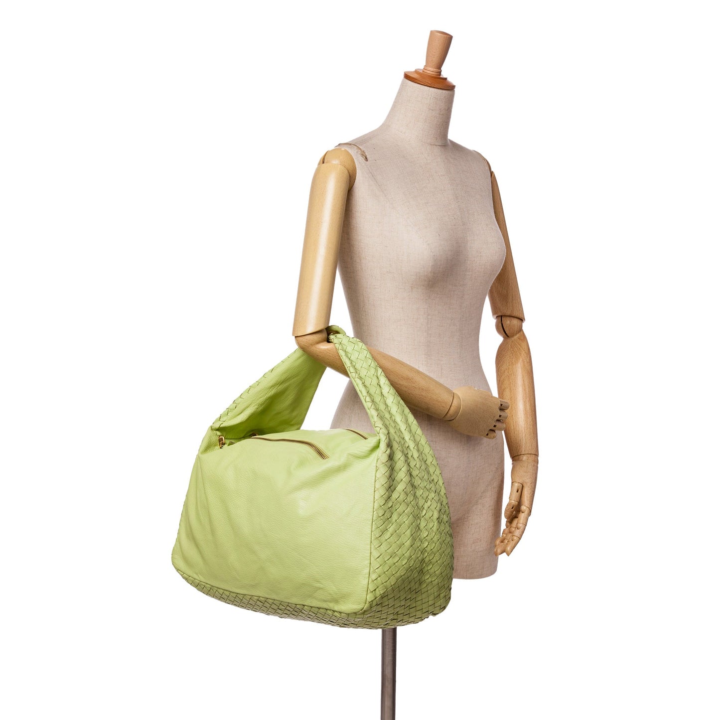 Bottega Veneta Nappa Intrecciato Knot Hobo