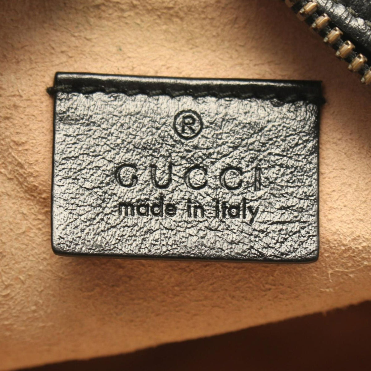 Gucci Mini GG Marmont Matelasse Calfskin Round Crossbody — Black