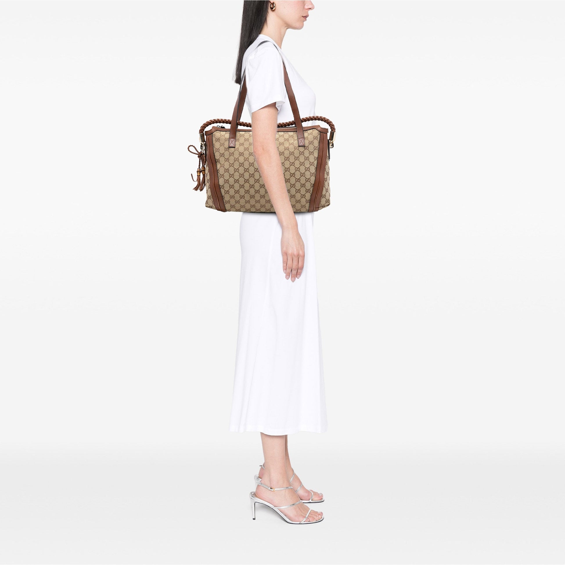 Gucci GG Canvas Bella Tote