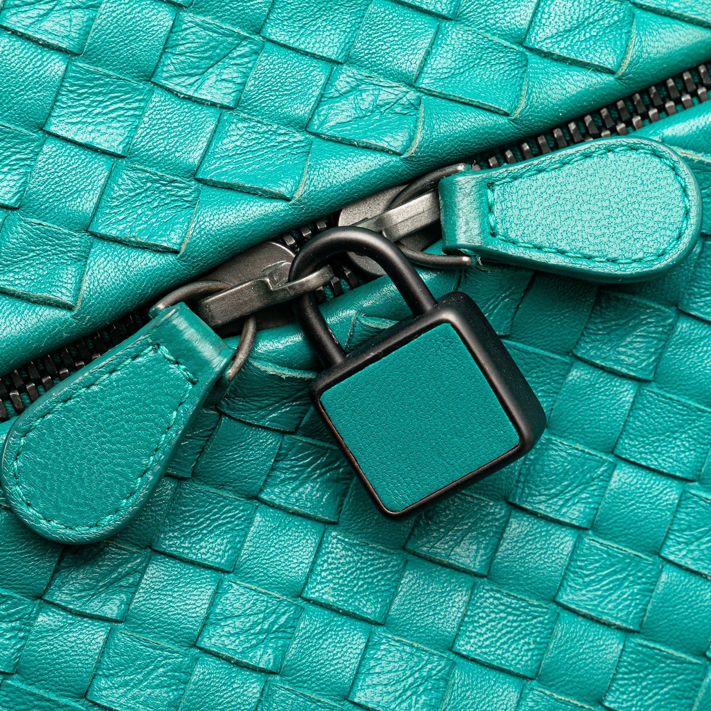 Bottega Veneta Nappa Intrecciato Cube Shoulder Bag