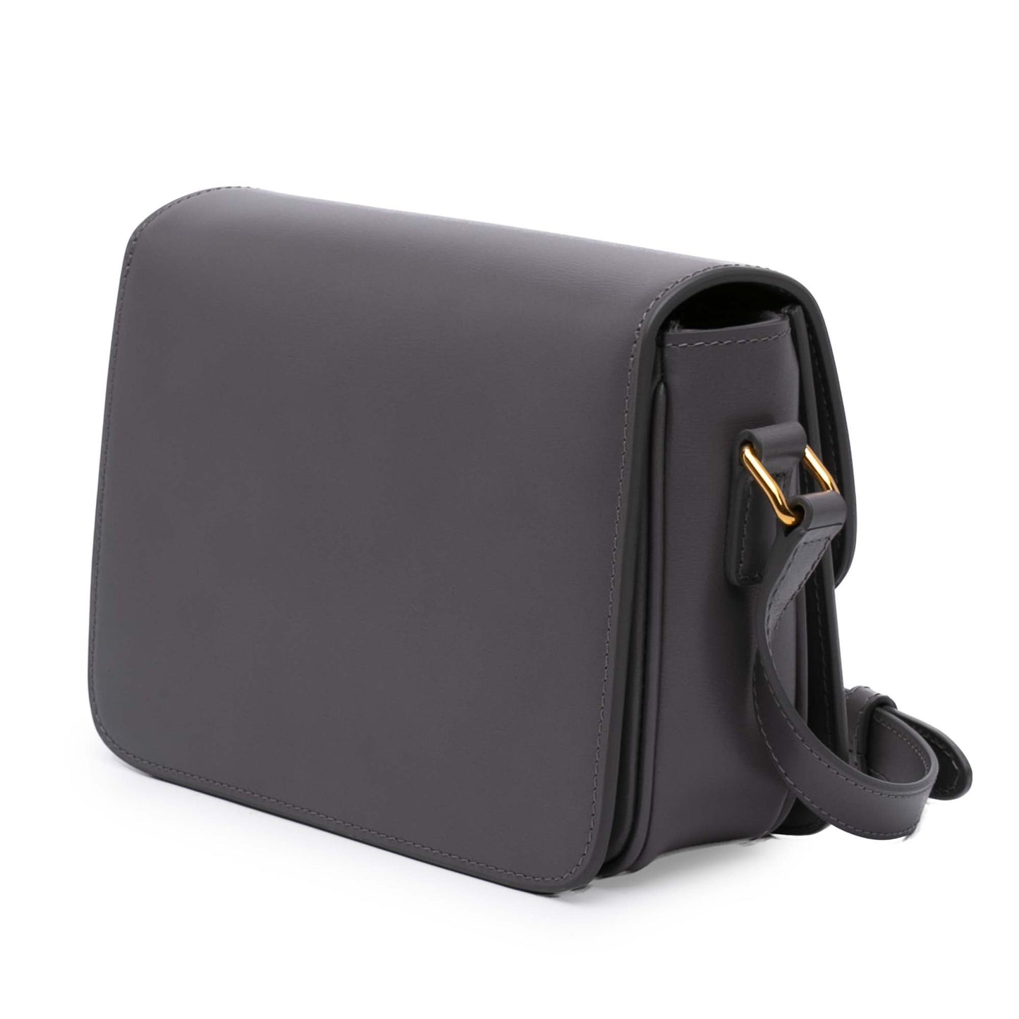 Celine Teen Shiny Calfskin Triomphe Crossbody