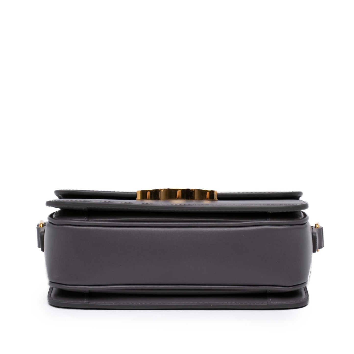 Celine Teen Shiny Calfskin Triomphe Crossbody