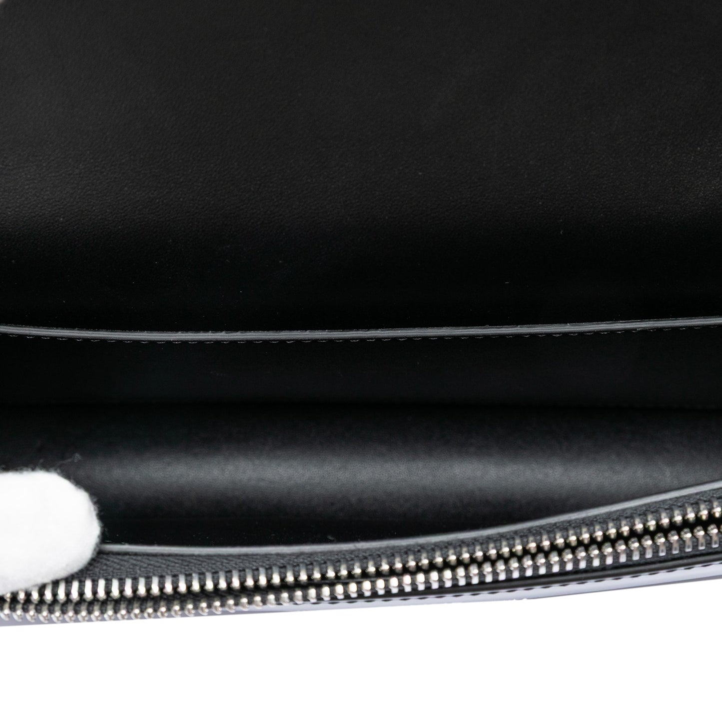 Small Shiny Calfskin Triomphe Cartable Satchel