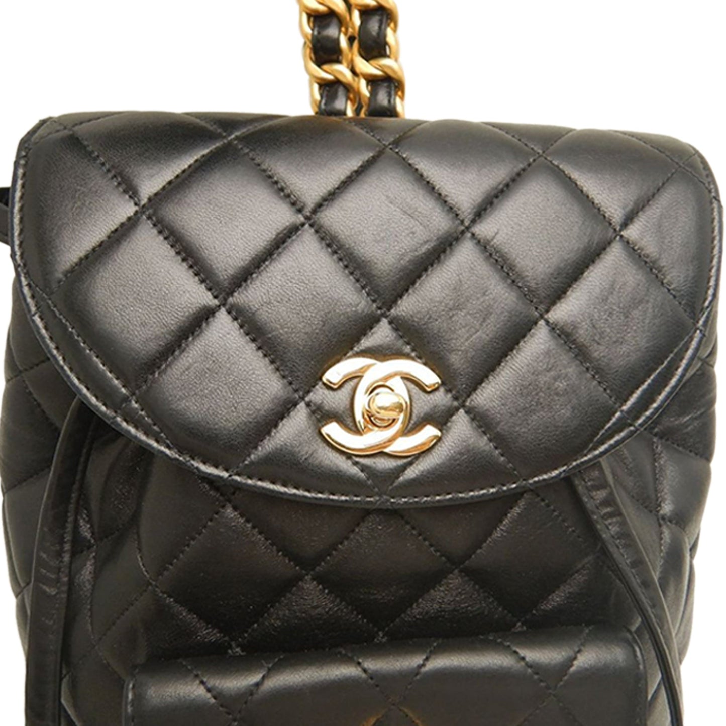 Chanel Medium Quilted Lambskin Duma Backpack