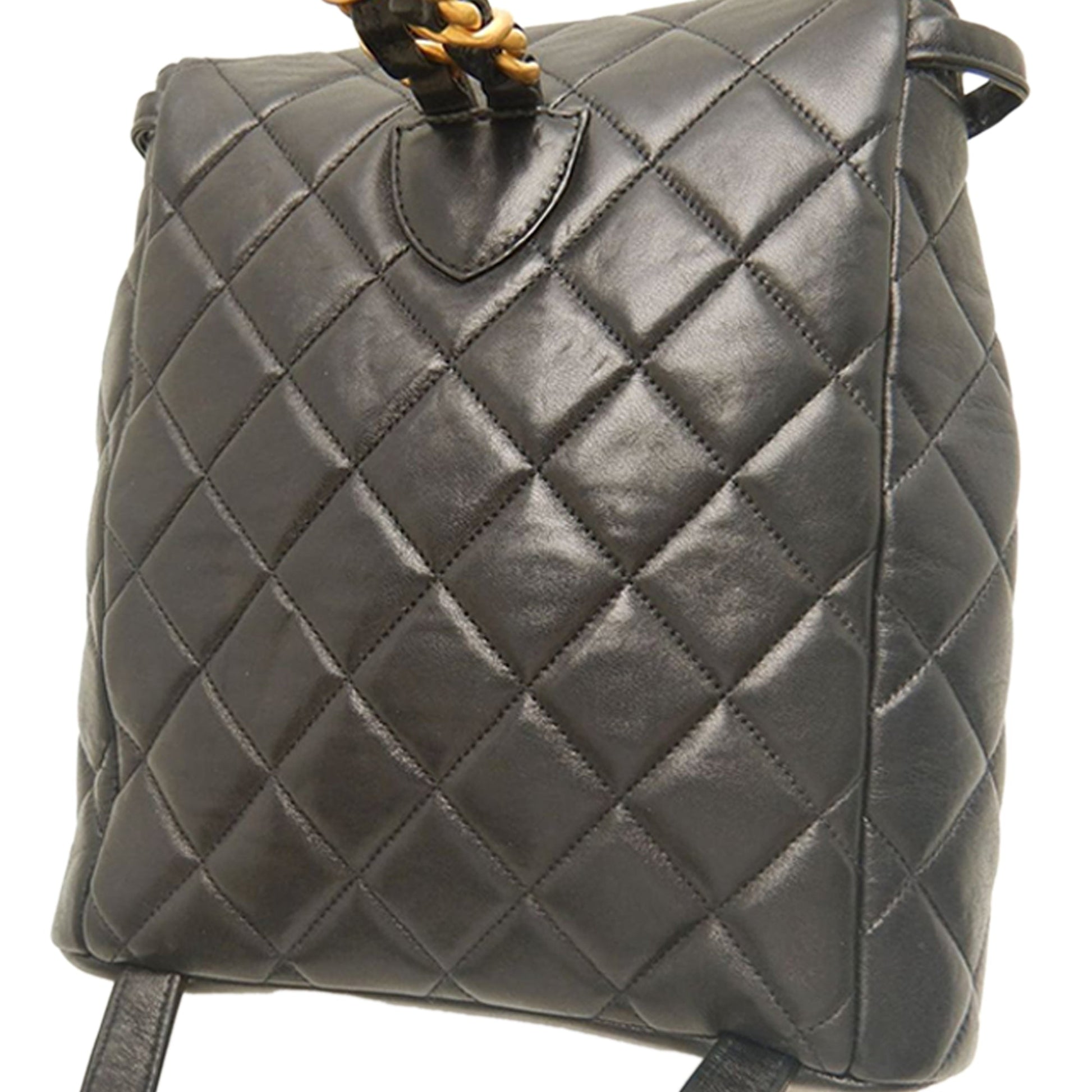 Chanel Medium Quilted Lambskin Duma Backpack