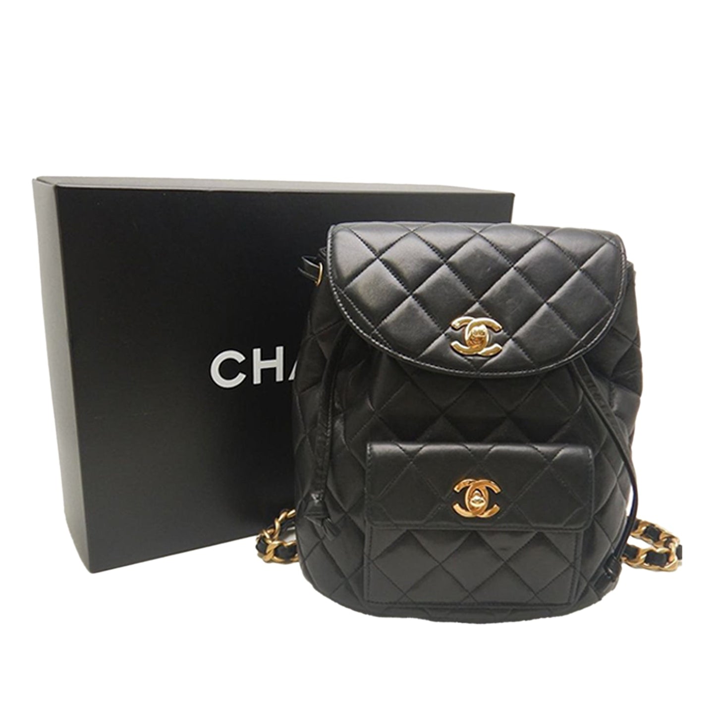 Chanel Medium Quilted Lambskin Duma Backpack