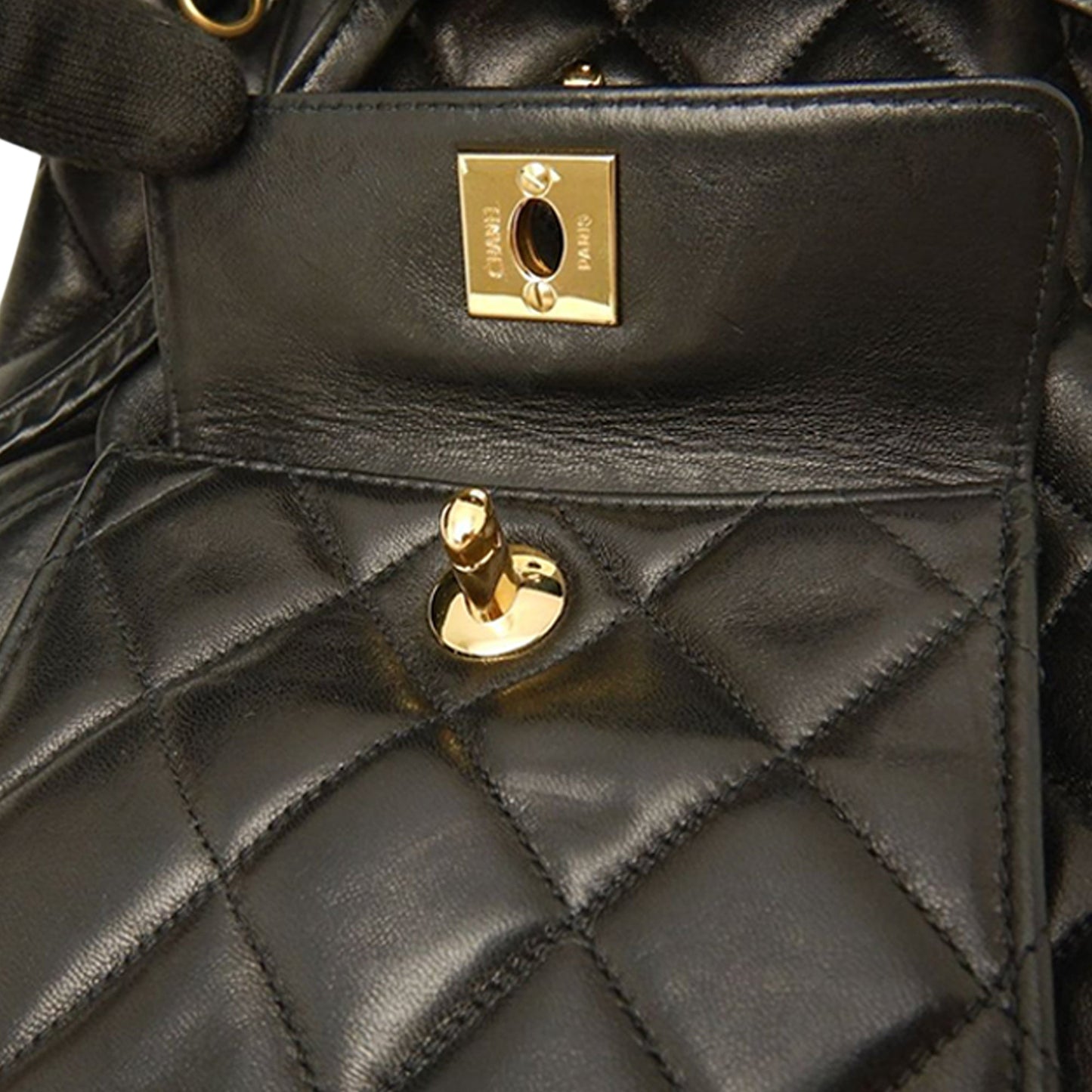 Chanel Medium Quilted Lambskin Duma Backpack