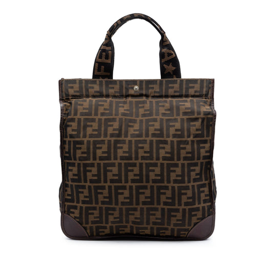 Fendi Zucca Canvas Shopping Tote