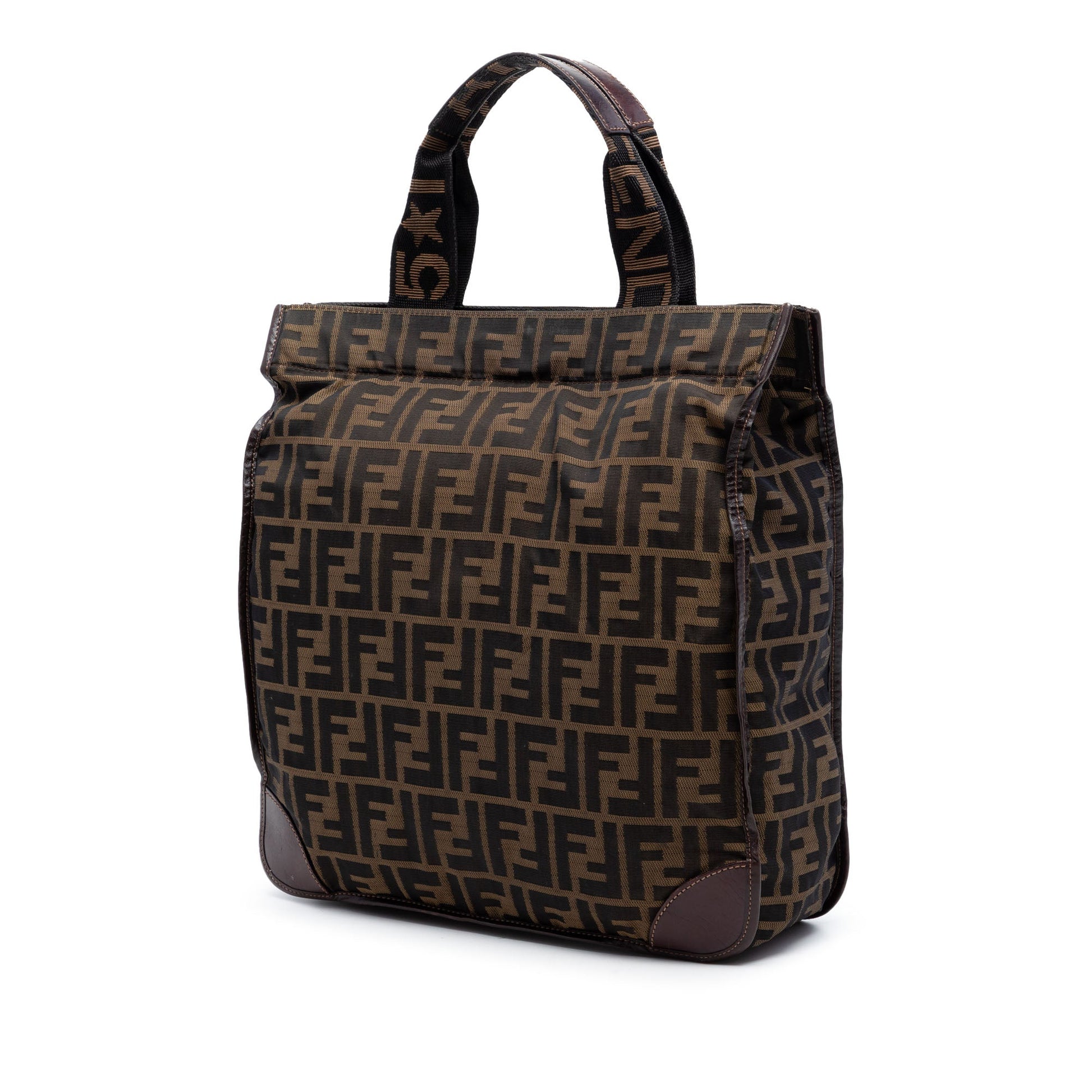 Fendi Zucca Canvas Shopping Tote