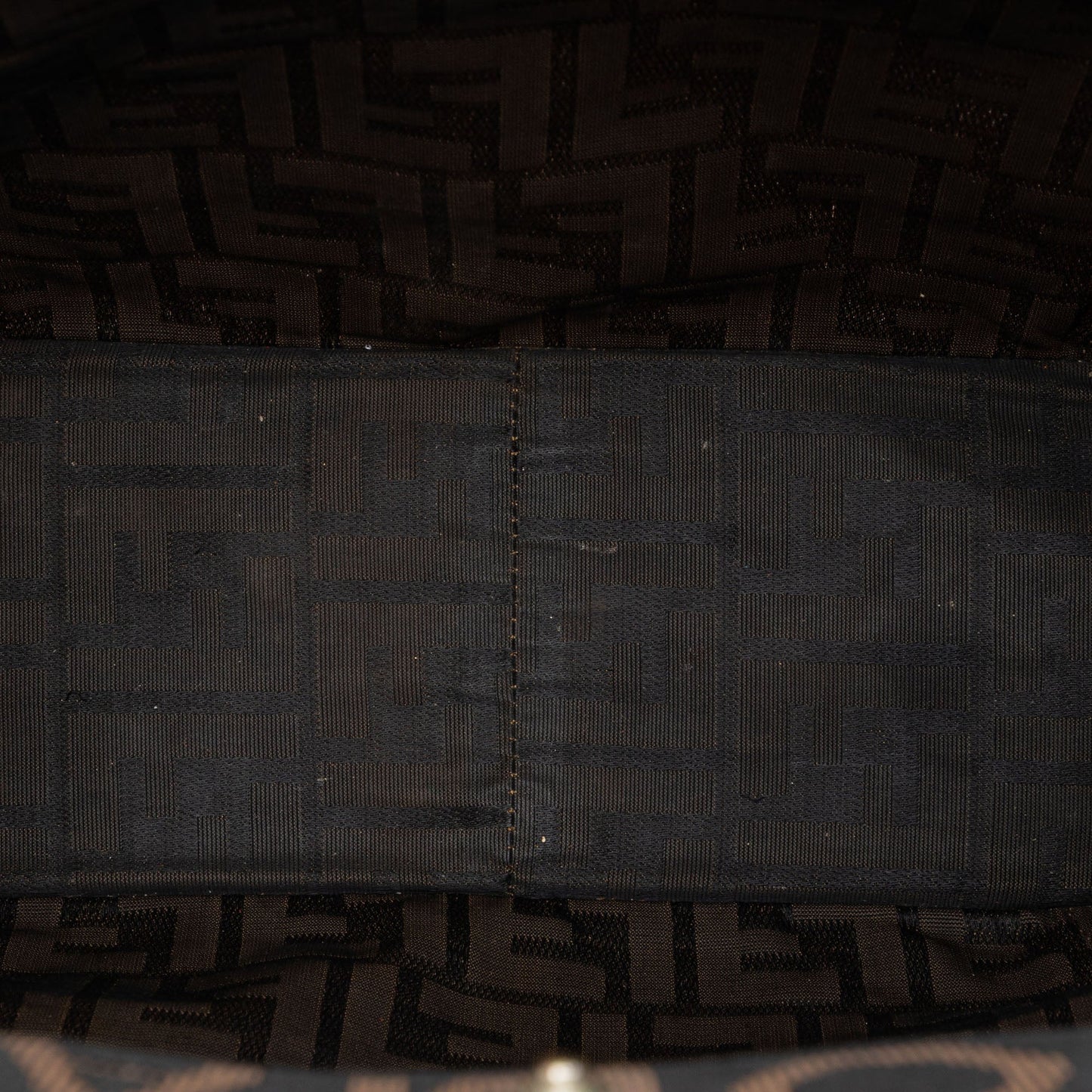 Fendi Zucca Canvas Shopping Tote