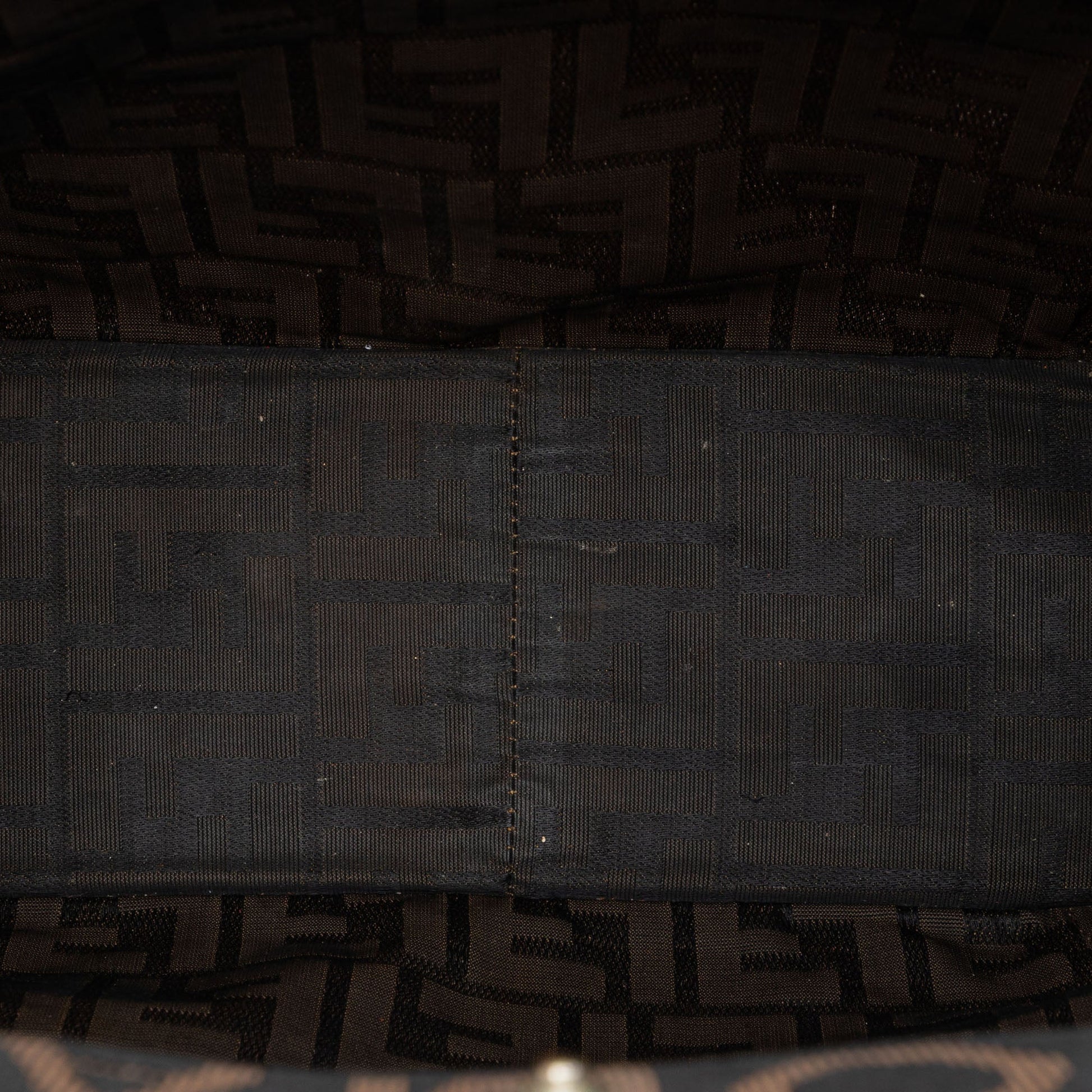 Fendi Zucca Canvas Shopping Tote