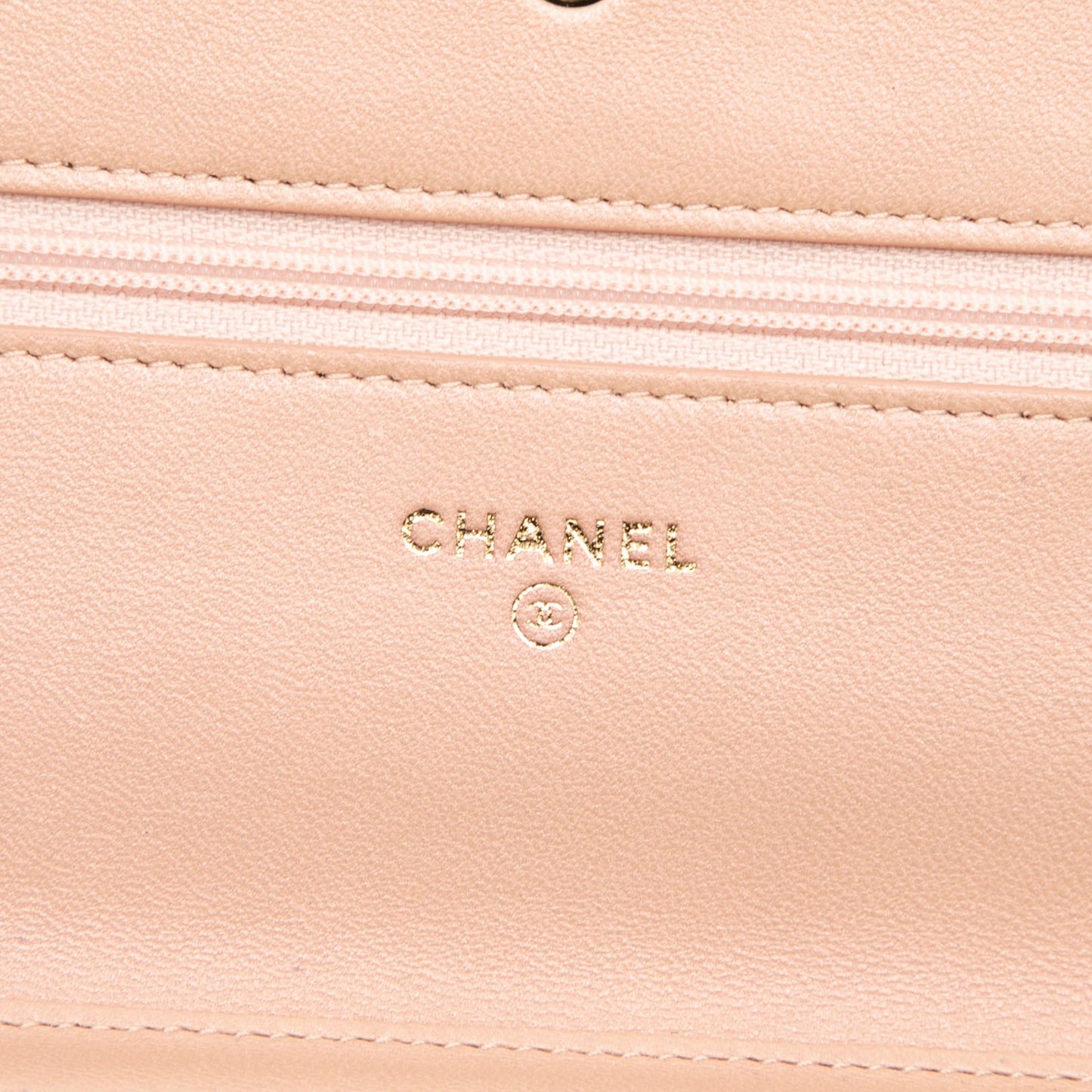 Chanel Quilted Patent Boy Wallet on Chain