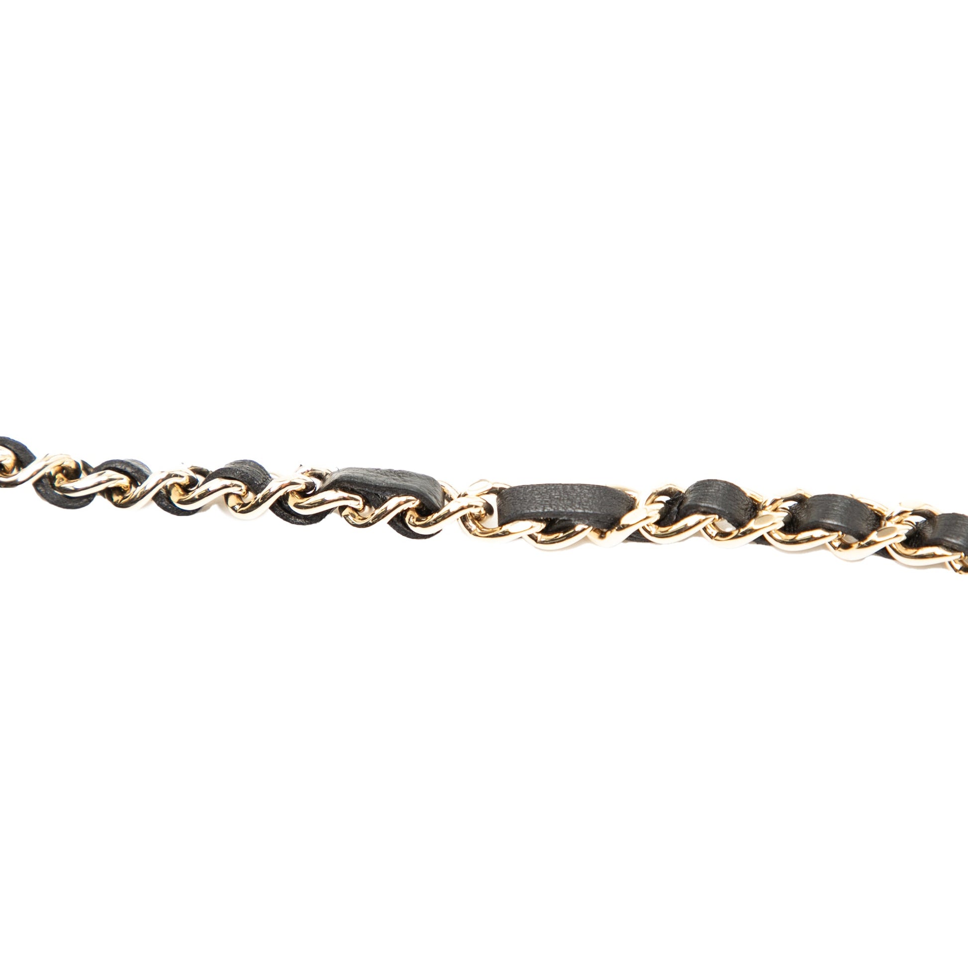 Chanel Quilted Patent Boy Wallet on Chain