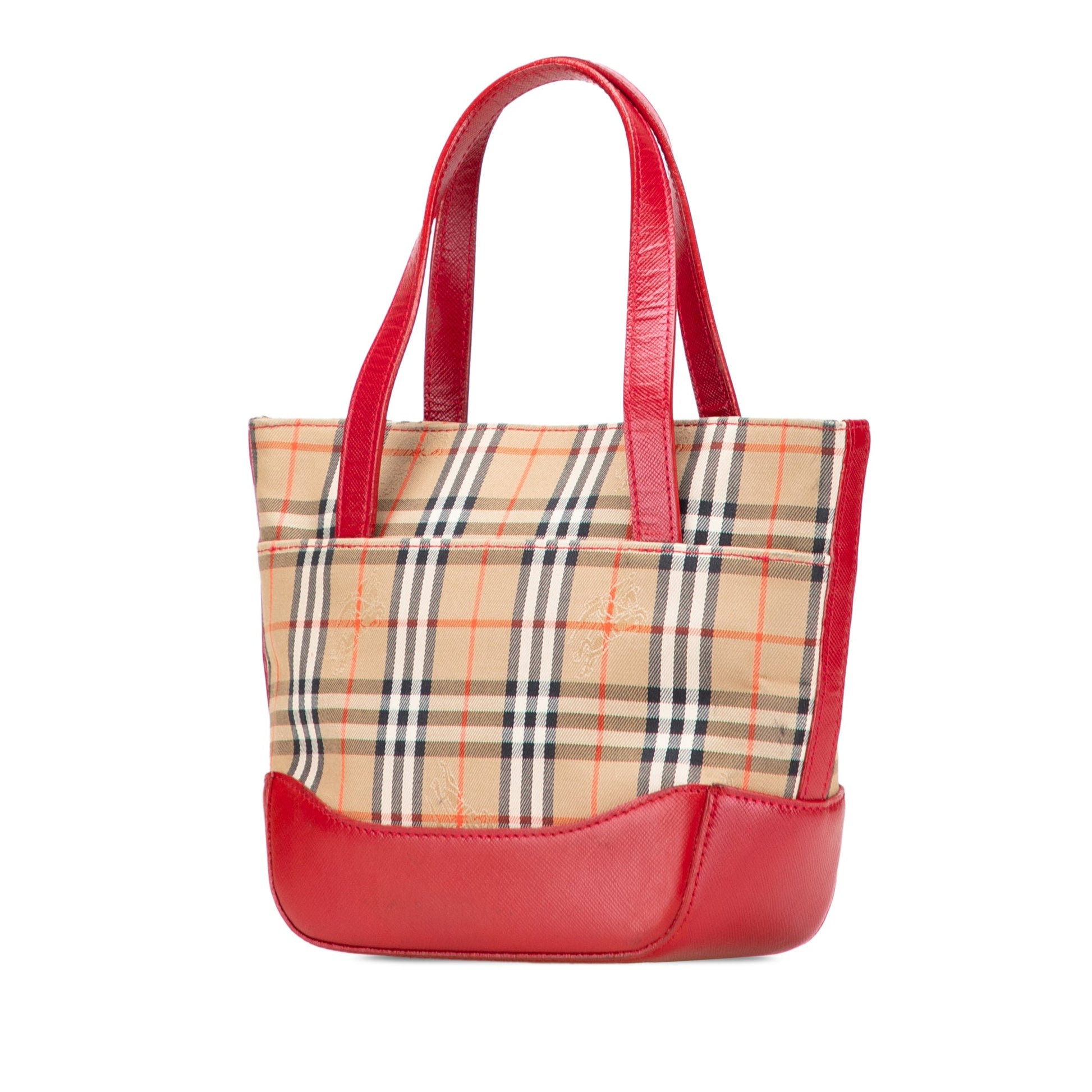 Haymarket Check Canvas Handbag