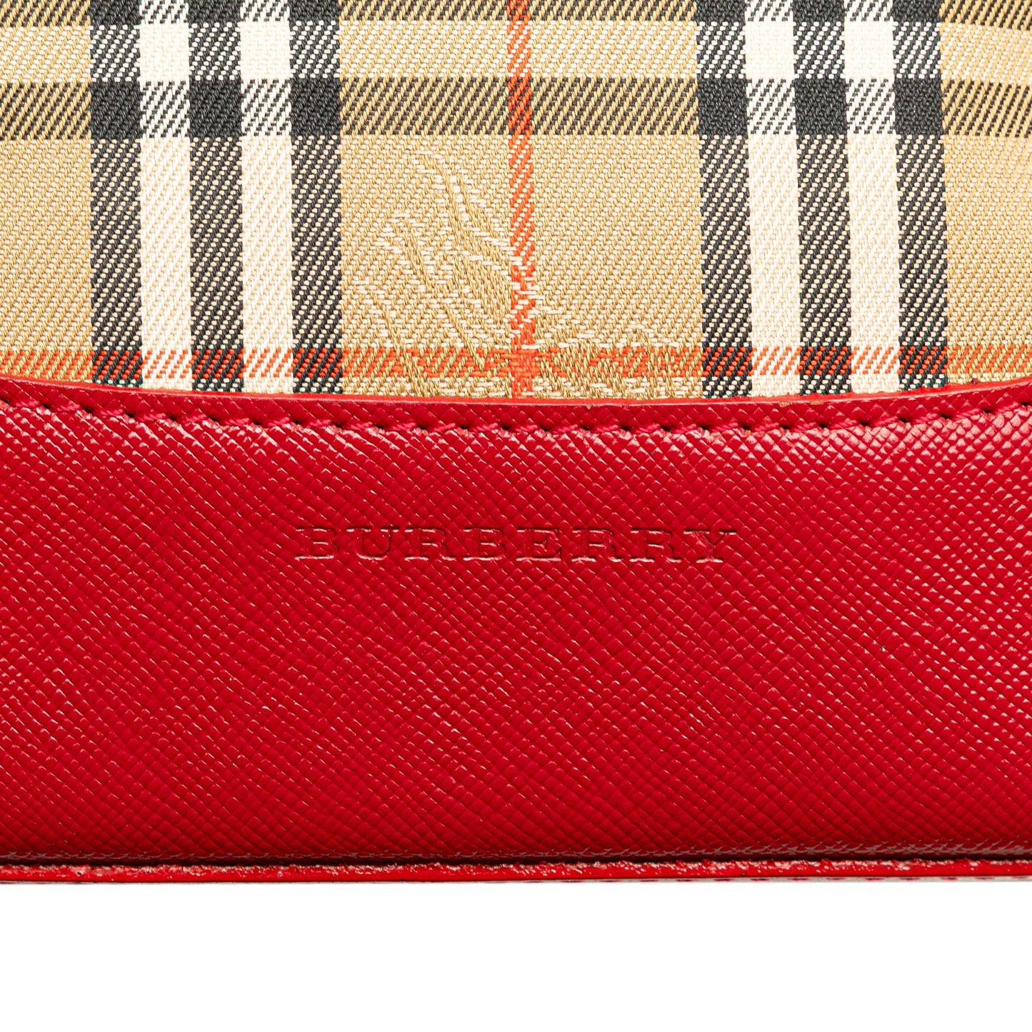 Haymarket Check Canvas Handbag