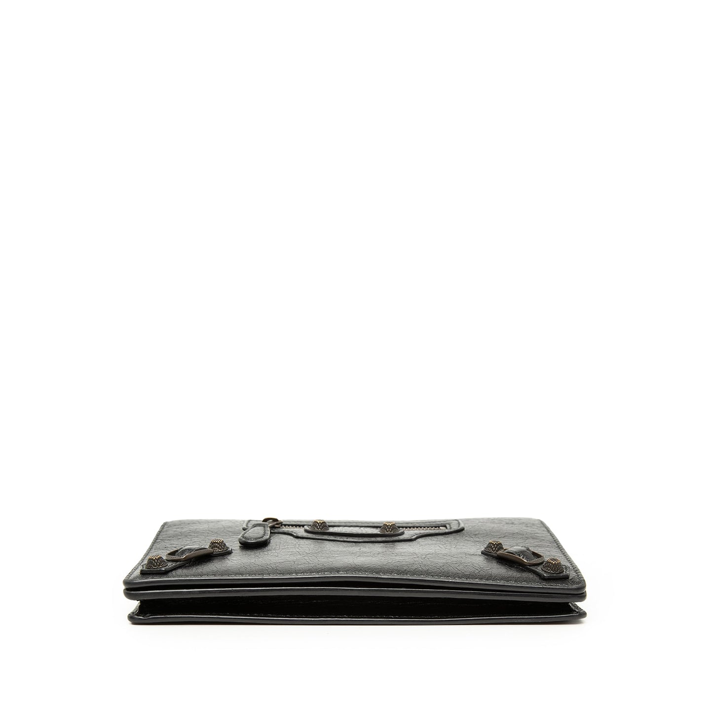 Balenciaga Lambskin Motocross Giant 12 Wallet on Chain
