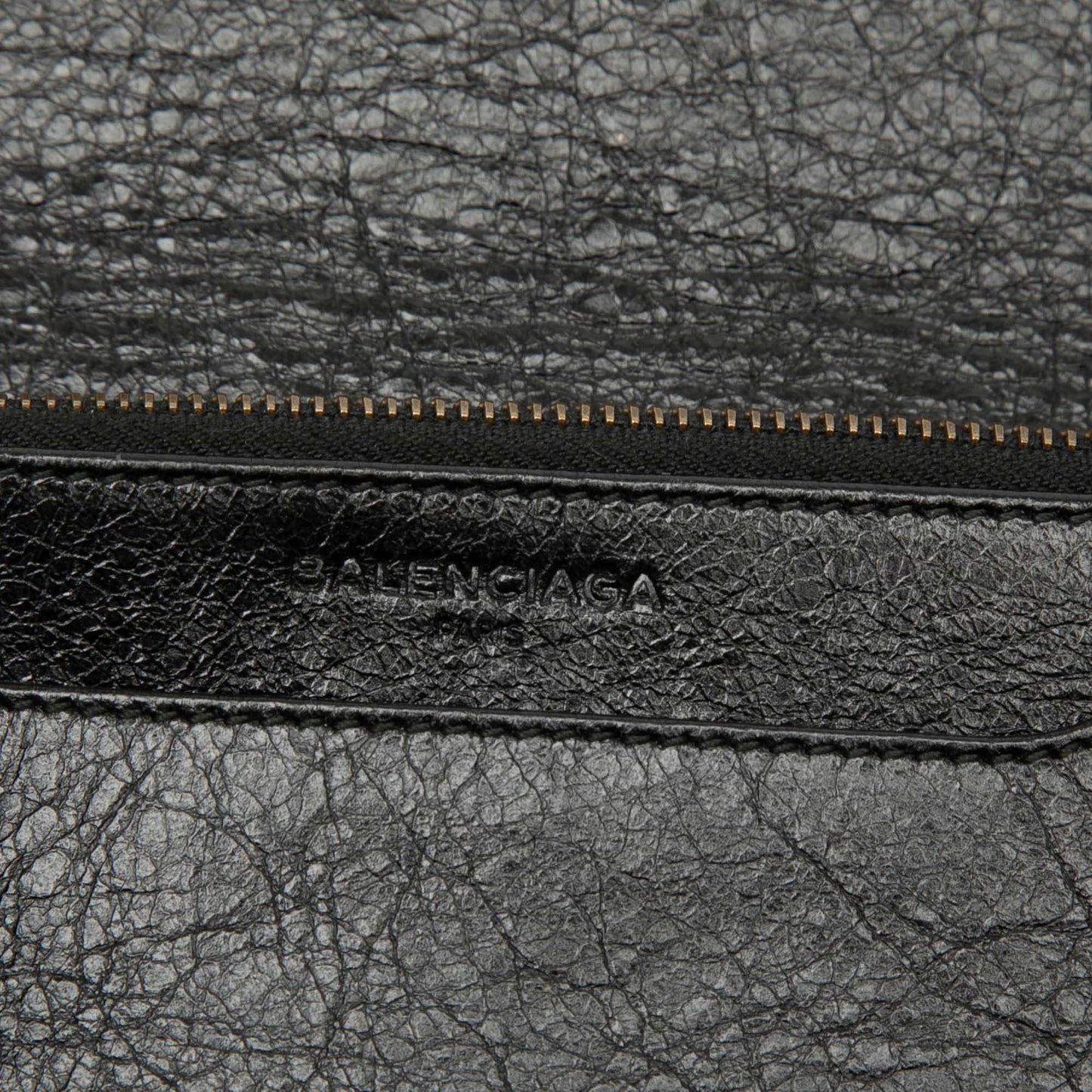 Balenciaga Lambskin Motocross Giant 12 Wallet on Chain