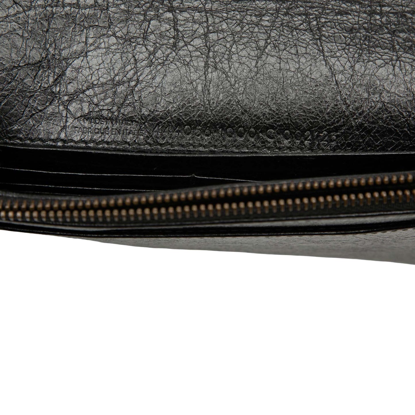 Balenciaga Lambskin Motocross Giant 12 Wallet on Chain
